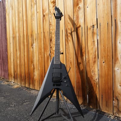 ESP LTD SIGNATURE SERIES MK-600 -Mille Petrozza- Black Satin 6-String Electric Guitar w/ Case (2024) image 2