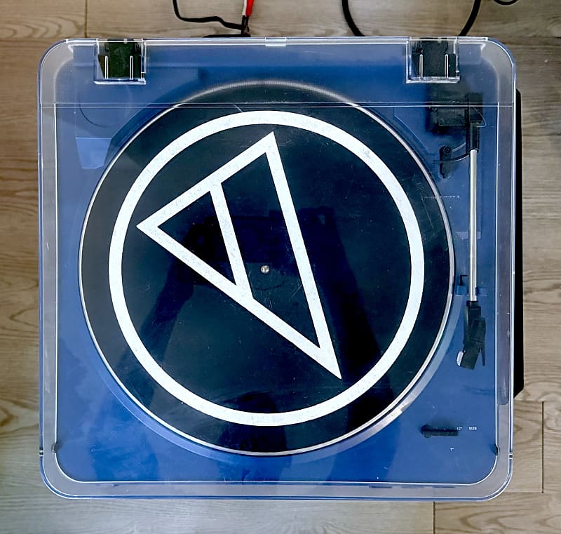 Audio-Technica AT-LP60RBL Turntable, Fully Automatic, Royal Blue Special Edition  			