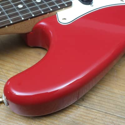 Fender Stratocaster FR Gold HSS * Noiseless 4 / Shawbucker 1991 Fiesta Red image 7