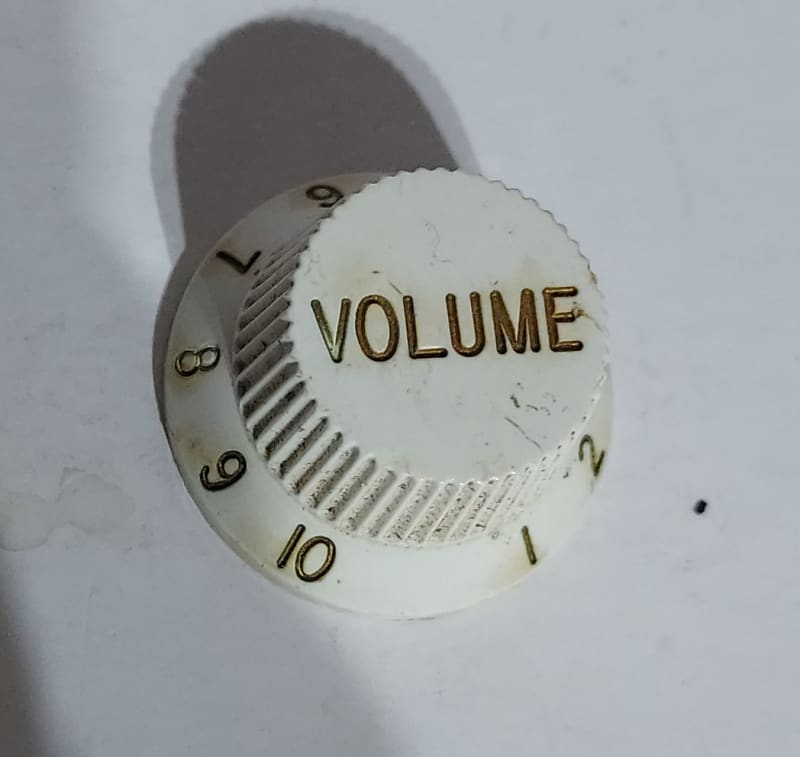 Original 1970's Fender 4Rib Stratocaster Volume Knob Reverb UK