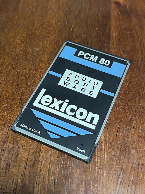 Lexicon PCM80 Algorithm Card ! Reverb Canada