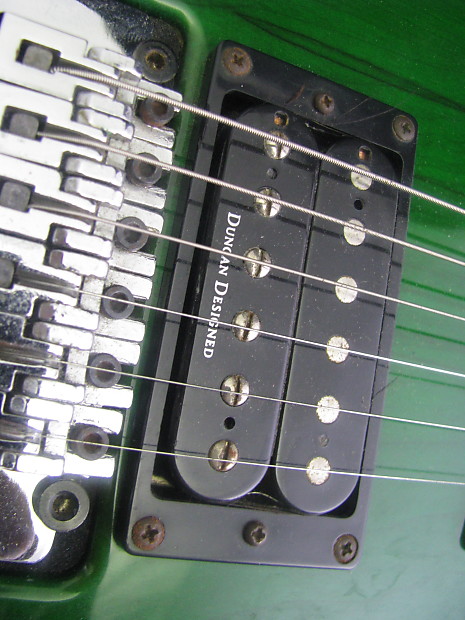 Hamer Slammer Floyd Rose 2000 Green | Reverb
