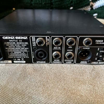 Genz Benz Shuttle 3 300-Watt Bass Amp Head 2010s - Silver image 2