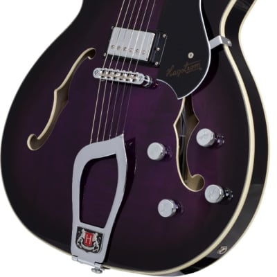 Hagstrom Viking Deluxe Custom - Limited Edition Purple Burst image 1