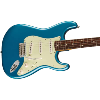 Fender Vintera II 60s Stratocaster Guitar, Rosewood Fingerboard, Lake Placid Blue image 2