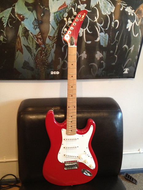 わ*め様 エピフォン　ストラトキャスター　s-310　レッド Epiphone by Gibson S-310 Stratocaster Korean Made Red | Reverb