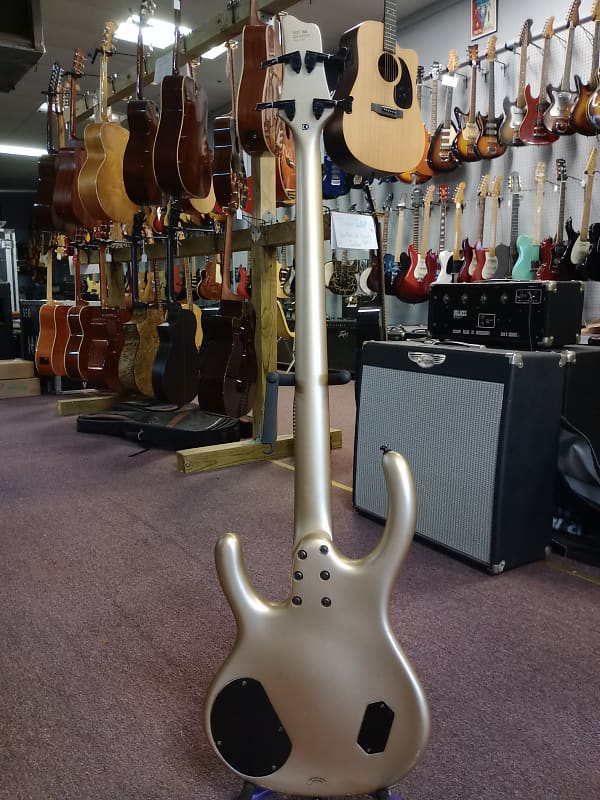 Ibanez EDC-700 Ergodyne Gold Flake Bass W/gig bag *** FREE