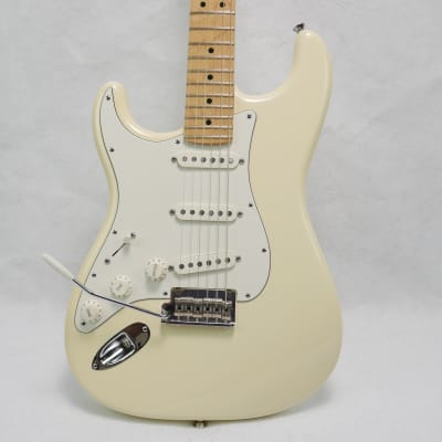 LH Fender American Standard Stratocaster 2011 Electric Guitar Olympic White Left-Handed image 1