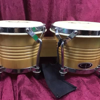 か77○ 【中古】REMO / CROWN BONGO ケース付き(pearl) か77○ 【中古
