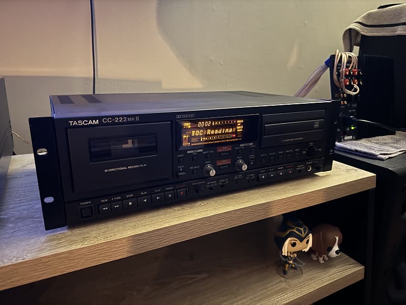 Tascam CC222MKII Cassette to CD Recorder Analog MultiTrack Reverb