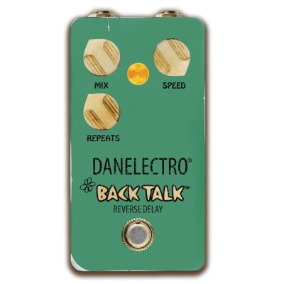 Used Danelectro Back Talk Reverse Delay Guitar Effects Pedal for sale