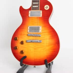 2009 Gibson Les Paul Standard Plus Top Left Handed Heritage Cherry Sunburst w/case image 2