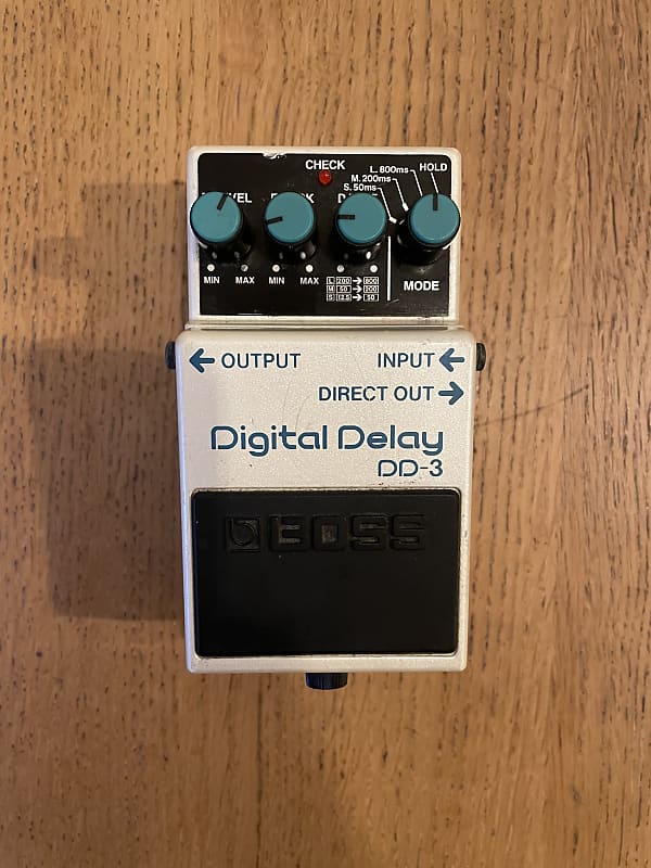 Boss Digital Delay DD3 Pedal Reverb