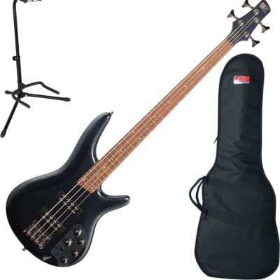 Ibanez SR300E IPT 4-String Electric Bass Guitar Bundle image 2