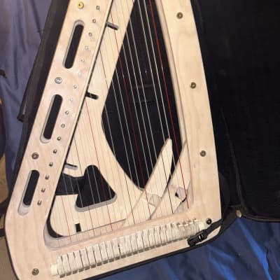 Camac DHC Blue Light 32 string Electro Harp in Blue | Reverb