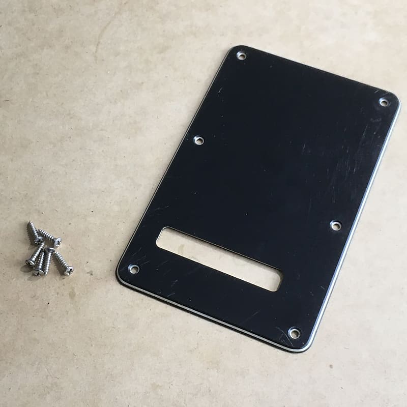 Custom Graphical Tremolo Cover Back Plate to Fit Fender Strat 