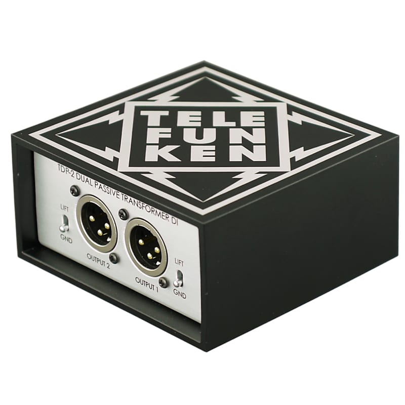 Telefunken Elektroakustik TDP-2 Passive Stereo Direct Box image 1