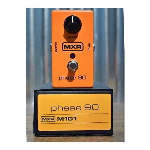 Dunlop MXR M101 Phase 90 Phaser Classic Orange Guitar Effect Pedal 