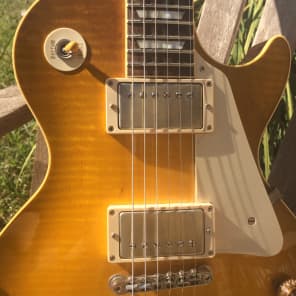 Gibson Historic '58 Reissue Les Paul VOS 2013 Lemon Burst image 10