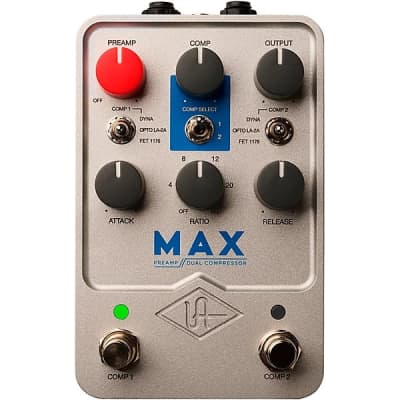 Reverb.com listing, price, conditions, and images for universal-audio-max-preamp-dual-compressor