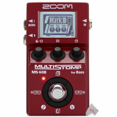 Zoom MS-60B Multistomp Bass Effects Pedal Bundle with Truetone 1