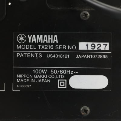 Yamaha TX216 FM Tone Generator System MRF8 MIDI Rack EMPTY#45752 image 14