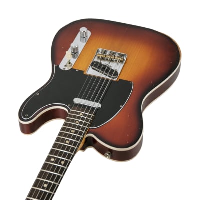 Fender Jason Isbell Custom Telecaster Electric Guitar, RW FB, 3-Colour Chocolate Burst, MX21532247 image 2