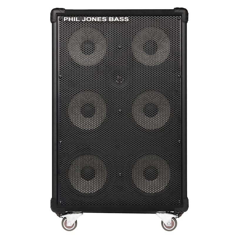 Phil Jones CAB-67 500-Watt 6x7" Bass Speaker Cabinet image 1