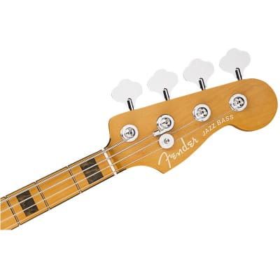 Fender American Ultra Jazz Bass, Maple Fingerboard, Texas Tea image 5