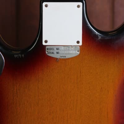 Teisco DG-67 Solidbody 1960's Sunburst Made in Japan image 11