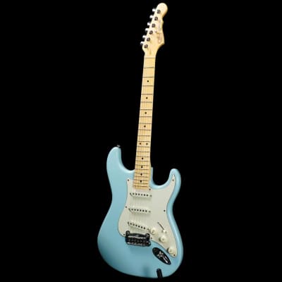 G&L Fullerton Deluxe Legacy Electric Guitar - Sonic Blue image 4