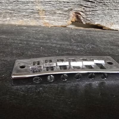 Schaller Harmonica Bridge 1970s - Chrome image 5