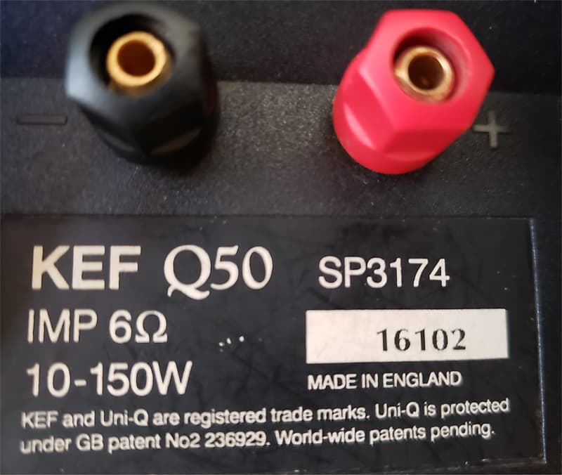 スピーカー KEF Q50 Made in England スピーカー KEF Q50 Made in England スピーカー KEF Q50 Made in England