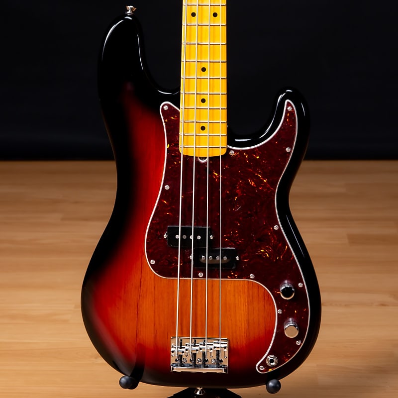 Fender American Pro II Precision Bass - Maple, 3-Color | Reverb