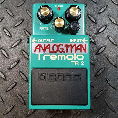 ギター BOSS TR-2 Tremolo ANALOGMAN MOD ANALOG.MAN modified Boss TR-2. all you need in a tremolo
