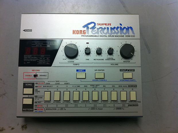 Korg on sale super percussion