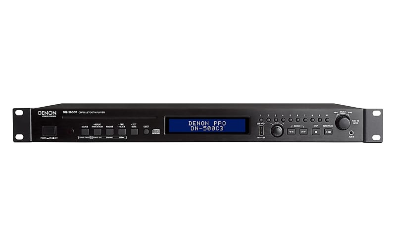 Denon Professional DN-500CB Rackmount CD/Media Player w/ Bluetooth, USB,& AUX image 1