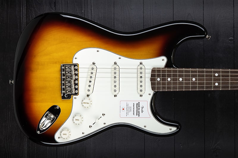 Fender Made in Japan Traditional Late 60s Stratocaster RW - 3-Color Sunburst