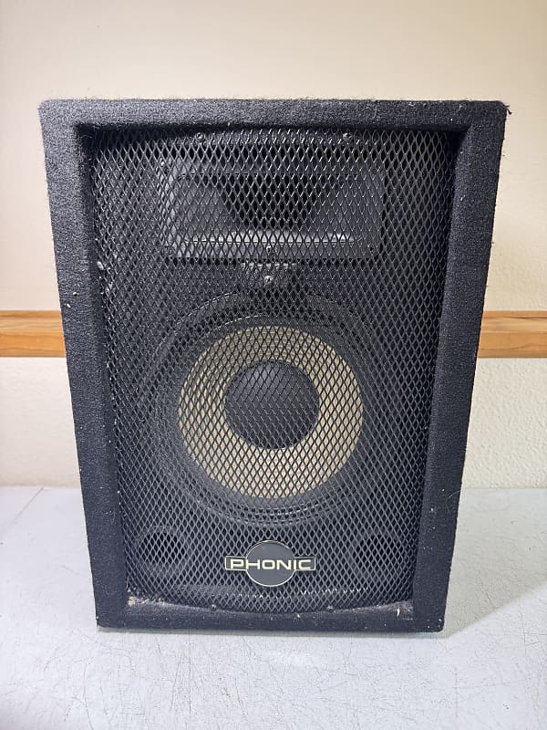 Phonic S710 Floor Monitor 10&quot; 2-Way Stage Passive Speaker Pro Audio  			