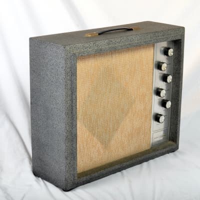 Silvertone Model 1482 5-Watt 1x12 Guitar Combo 1960s - Black image 3