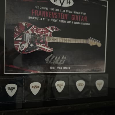 Fender Custom Shop EVH Eddie Van Halen Signature Replica Frankenstein Chip Ellis Master Built 2007 image 14
