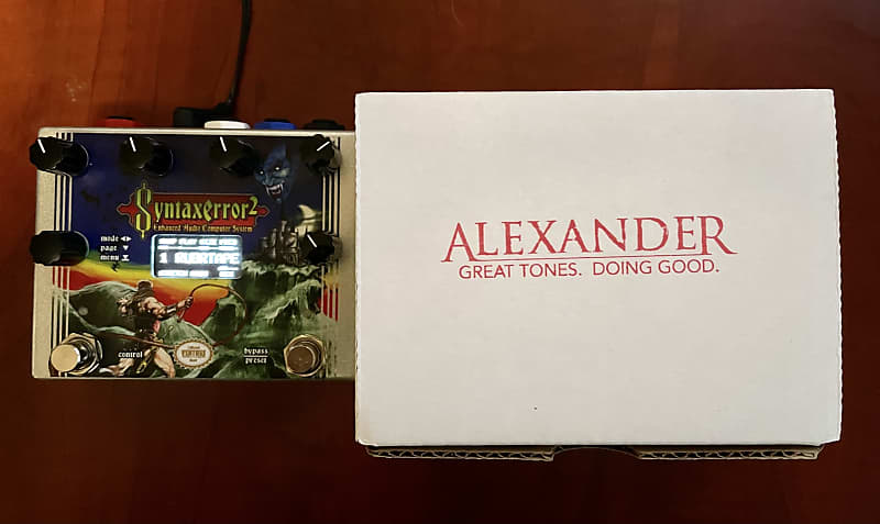 Alexander Pedals Syntax Error 2 2022 Castlevania edition Alexander Pedals Syntax Error 2 2022 Castlevania edition