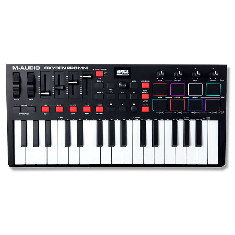 M-Audio Oxygen Pro Mini 32-Key MIDI Keyboard Controller image 1