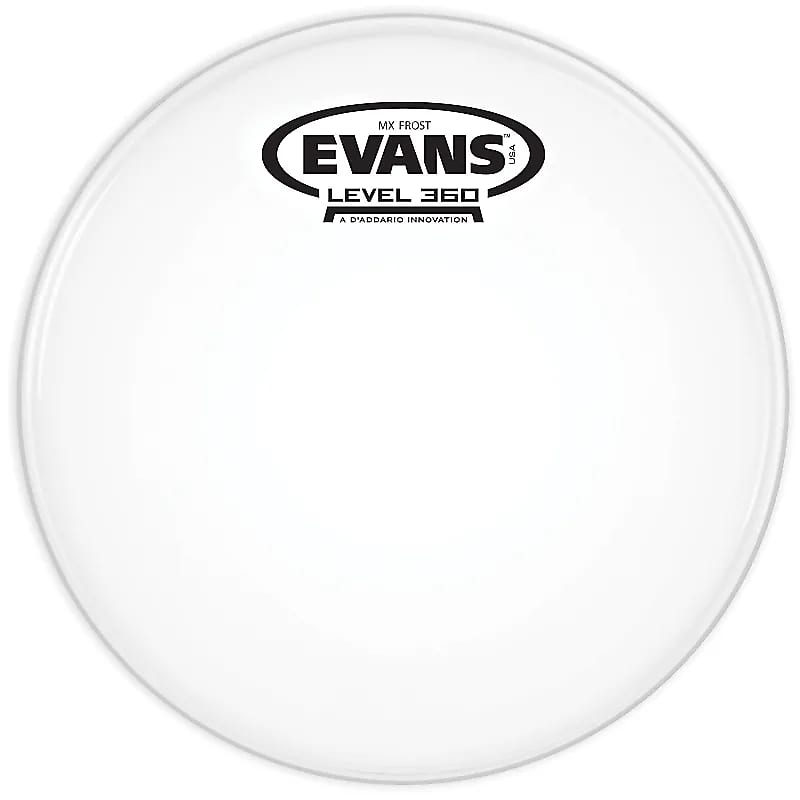Evans TT10MXF MX Frost Marching Tenor Drum Head - 10" image 1