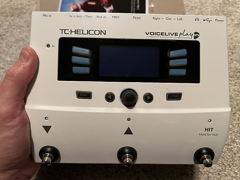 TC Helicon VoiceLive Play GTX | Reverb