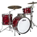 Ludwig Classic Maple Red Swirl Fab 14x22_9x13_16x16 Drum Shell Pack Custom Order Authorized Dealer