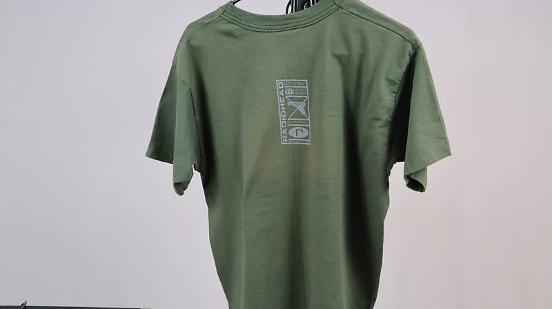 ヴィンテージ　RADIOHEAD 1996年　カナダ製　Tシャツ グリーン Vintage Radiohead Shirt (W.A.S.T.E. 1996) | Reverb
