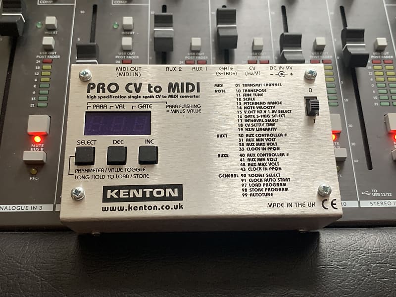 Kenton Pro SOLO Mk2 Converter MIDI to CV converter | MUSIC