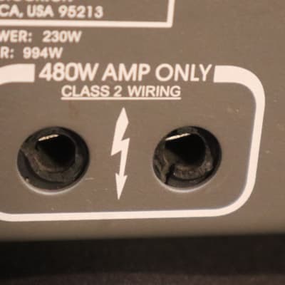 Gallien-Krueger 700RB-II 450-Watt Biamp Bass Amp Head 2010s - Black / Silver image 9