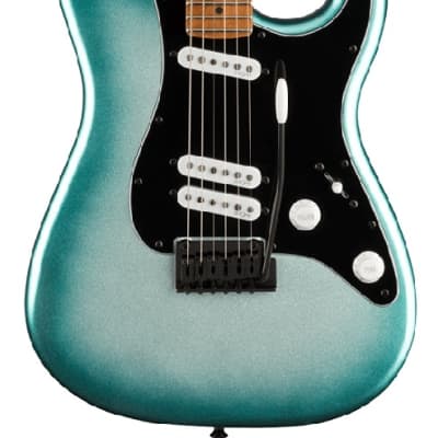 Squier Contemporary Stratocaster Special Roasted Maple Fingerboard, Black Pickguard, Sky Burst Metallic image 8